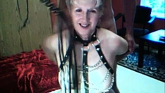 Granny Ellen has finally become a BDSM slave