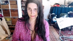 Hot Brunette mature Webcam Masturbation