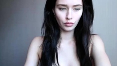 webcam camgirl cam brunette masturbate masturbation