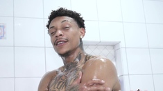 Solo Black Gay Masturbation Jerk Off