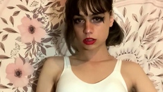 Solo webcam tranny masturbation