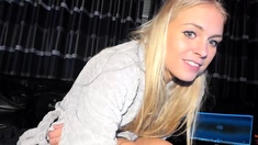 Amateur Blonde Blowjob CIM