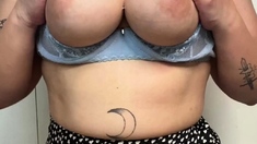 MILF with Big Boobs enjoying herself on cam