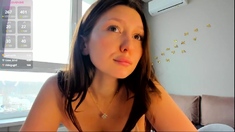 Young amateur teen in solo masturbation getting kinky