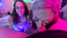 Olivia Ryder Blonde Blowjob Brunette Car Handjob