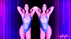 Teen Girl Solo Masturbation and Striptease 3