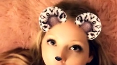 Amateur teen blowjob and cumshot from a guy