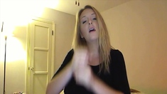 Amateur Horny Blonde Masturbates With Beer More Webcamgirls