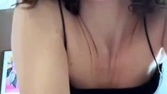 Sensational slutty hoe natural tits Fiona Costello boobs