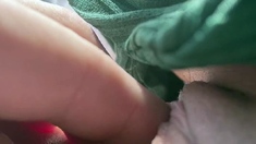 Pulled amateurs close up car sex