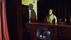 Dana Vespoli in the shop of terror