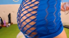 Double Stuffed Asshole - Gaping Anal Webcam Show