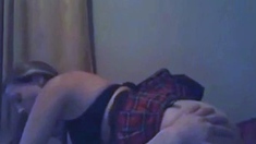 69 Amateur Couple Doggy Style on Webcam