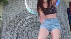 Amateur teen porsha solo action