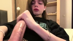 Dirty tranny webcam masturbation