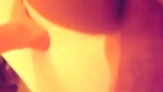 He cums in my ass so good - bareback amateur fuck