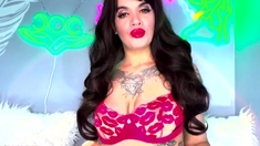 Galactic Goddess - Vibrant Red POV Kisses