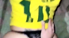 Amateur Chick Ass Shaking In Panties