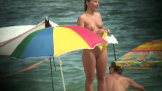 Nudist beach voyeur vid with amazing nudist nacked teens