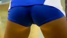 TRIBUTE TO VOLLEYBALL GIRLS CAMEL TOE AND ASSES HIDDEN CAM