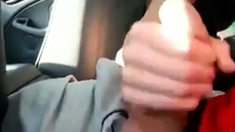 Cutie Swallows A Backseat Load