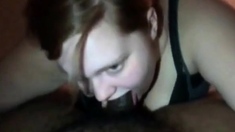 White Girl Pleasing Her Black Boyfriend By Sucking His Bbc